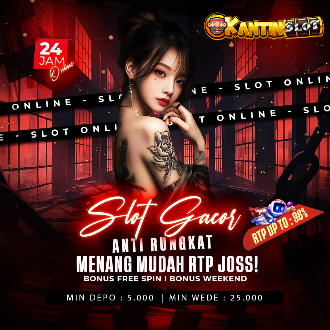 KANTINSLOT | Login Agen Slot Gacor Hari Ini & Link Daftar Resmi Terpercaya